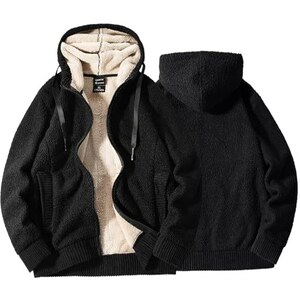 Felpa Uomo Con Cappuccio E Zip Leggera – Giacca Casual Oversize Con Tasche, Tinta Unita Primavera/Autunno (Bianco, Taglia S)