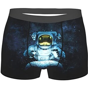 Boxer Da Uomo In Raso Lucido Con Fondo Da Spiaggia, Pigiama, Pantaloncini, Biancheria Intima Da Notte Acquista In Modo Economico - Spedizione Gratuita, Recensioni Reali Con Foto - Foto 5