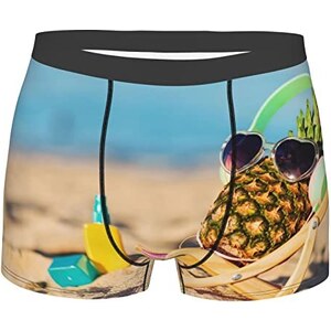 Boxer Personalizzati Con Foto Per Uomo, In Cotone E Spandex, Regalo Divertente Per Natale, Compleanno E San Valentino