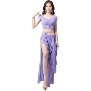 Gonna Da Ballo Latina Per Bambine - Con Volant, Per Danza, Salsa, Tango, Taglie 110-170 Cm - Foto 6