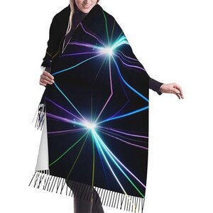 Luxylei Sciarpa Con Stampa Note Musicali Stile Classico Mozart Crotchet - Foto 10