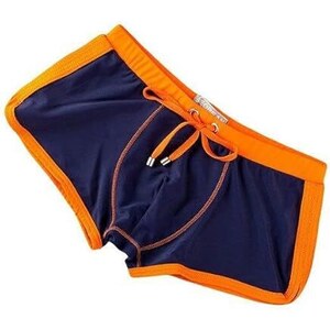 Oanviso Costume Da Bagno Da Uomo Pantaloncini Elastico Boxer Da Nuoto Con Taschino E Coulisse Tinta Unita Pantaloncini Spiaggia Presto Asciutto Swimpants Surf Costume Corto Short A Blu L 110564996