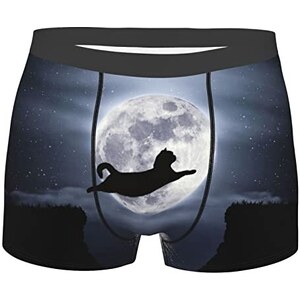 IQYU Boxer Uomo Set 10 Men 's Mesh Vita Bassa Intimo Morbido