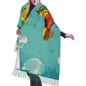 1 pezzo Sciarpa quadrata elegante da donna in satin con