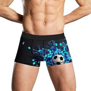 6 Pezzi Di Boxer Uomo In Cotone Elasticizzato Fantasia - Boxer - Fontana Calze E Intimo - Foto 6