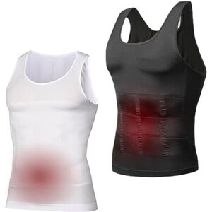 Canotta Modellante Donna Shapewear Donna Canottiera Modellante SHAPERMINT - Controllo Pancia, Scollo Rotondo - Taglie Forti E Piccole - Comfort Tutto Il Giorno Canottiera Donna Intimo Canottiera Contenitiva