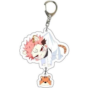 Portachiavi in acrilico carino, accessori per cosplay e anime