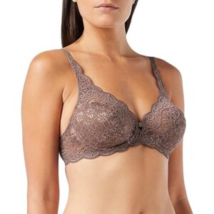 TRIUMPH Reggiseno Senza Ferretto AMOURETTE CHARM N Bralette Pizzo NERO Coppe BCD