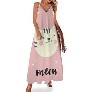 Vestito Lungo Estivo Donna Boho Con Tasche - Abito Morbido Senza Maniche Con Stampe Floreali Per Spiaggia E Tempo Libero