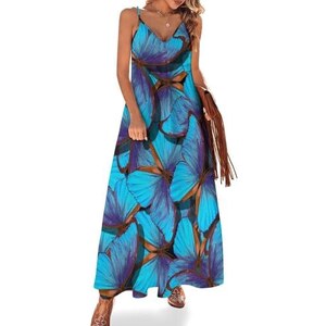 Abito lungo senza schienale senza maniche in raso da donna Y2K estivo aderente elegante abiti sexy vestito estivo da club per feste di compleanno per donna – acquista a prezzi convenienti sul