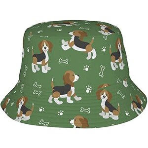 ZLYC Cappello da spiaggia unisex con fiori e piante della giungla, cappello da pescatore, Taglia