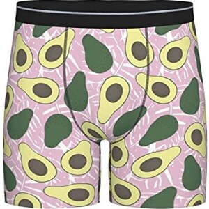 Boxer Uomo Tessuto semplice nero con apertura per pene e testicoli Sexy