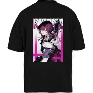 Luxogo Handala Unisex Nera Larga Maglietta Uomo Donna