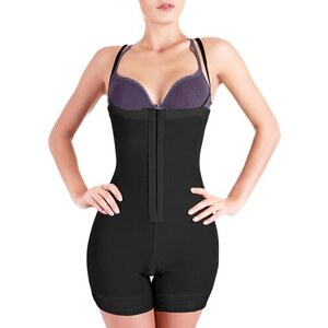 Full Body Shaper Donna – Vita Trainer Con Controllo Pancia E Sollevamento Glutei – Modellante Con Manica Corta E Apertura Inferiore