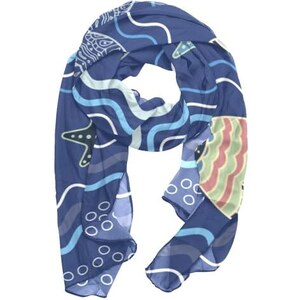 Pashmina ad anello cotone biologico comoda sciarpa unisex – Malìa Lab