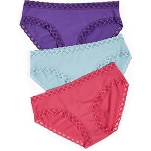 3 Slip Alti Donna in Cotone Elasticizzato | Alternativa Sloggi Midi