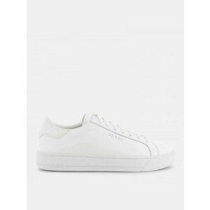 GUESS Carmino - Sneaker Uomo In Finta Pelle Scamosciata E Tessuto, Suola Leggera Con Memory Foam, Blu Scuro Multi, Taglia 44 EU