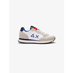 Sneaker Uomo SUN68 in tessuto e camoscio - JAKI 2.0 BICOLOR Z35112 BIANCO/BIANCO in vendita su
