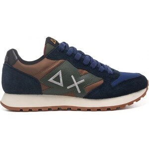 SUN 68: Sneakers in camoscio e nylon | Sneakers Sun 68 Donna Nero
