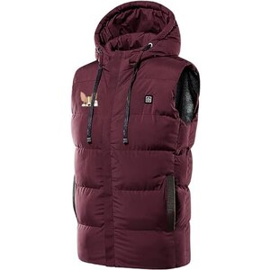 Gilet imbottito Harisson con riscaldamento nero