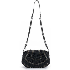 La Carrie Borsa A Tracolla Frivolous M. Nose Donna Bianca In Pelle Martellata 124006008
