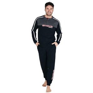 Tuta Da Ginnastica GIVOVA Mezzo Tempo In Cotone French Terry, Girocollo, Per Bambino, Adatta A Scuola E Palestra