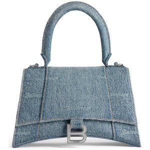 Denim Crossbody Tote Bags For Women, Mini Blue Denim Italy