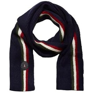 Sciarpa Rotonda Unisex In Lana - Colore Blu Navy, Modello Classico