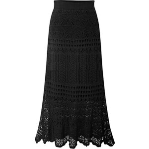 Gonna Musulmana Bodycon Lunga A Matita, Vita Alta, Stretch, Taglie M/L - XL/2XL