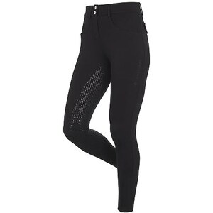 Pantaloni Da Equitazione Donna Cwell Equine Con Grip Completo In Silicone, Colore Blu Navy