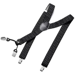 Bretelles Homme Avec 6 Clips Extra Résistants Élastique En Forme De Y - Foto 2