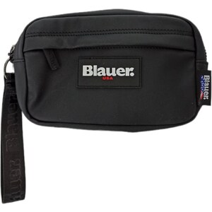 Borsello Elegante Uomo Pochette Uomo Blauer In Poliuretano