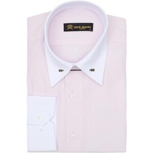 Camicia Oxford Rosa Da Uomo Smart Formale A Doppio Polsino Manica Lunga