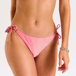 Turbo Donna Lucky Race Parte Inferiore del Bikini, Rose, Large