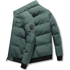 Cardigan Uomo Con Collo Alto - Giacca Invernale In Pile Per Outdoor