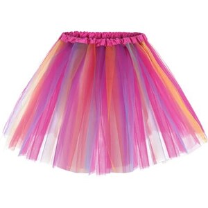 Gonna Tutù In Tulle Rosa - Vita Alta Con Coulisse, Perfetta Per Feste E Balli - Foto 2