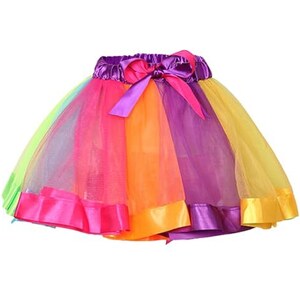 Minigonna Tutù Nera In Organza Altnoir – Donna, Vita Alta, Taglia Unica, Gonna Da Festa - Foto 3