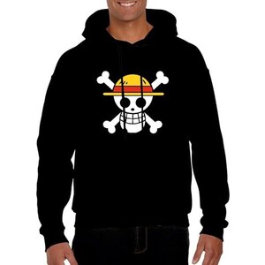 Felpa One Piece Ace Unisex – Sweatshirt Con Collo Alto E Cerniera, Poliestere Spandex Cotone, Taglie S-5XL, Per Fan Anime