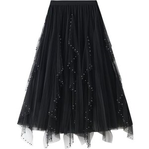 4 Gonne A Tutù In Tulle Morbido Per Donne - Gonna Corta A Strati Con Elastico - Perfetta Per Feste, Cosplay, Ballo E Corse - Divertenti E Colorate