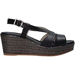 Sandali tacco donna in tessuto satinato oro plateau 3 cm tacco 11 cm