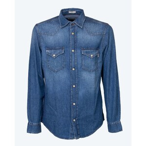 Camicia in denim a maniche lunghe - NERO - 12.00€ - Kiabi