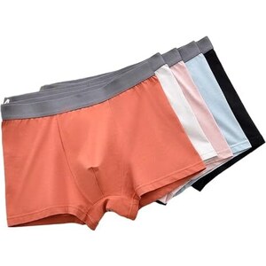 Boxer Uomo Cotone Multipack – Mutande A Gamba Lunga, Senza Etichetta, Vita Elastica 3,4 Cm – Taglie S-XXL