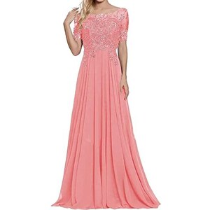 Abo Da Festa, Cerimonia, Sera O Matrimonio In Chiffon Con - Foto 8