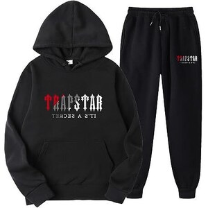 Xueqingde Tuta Trapstar London Shooters Per Uomo Jogging Sportiva Casual Tracksuit Trapstar