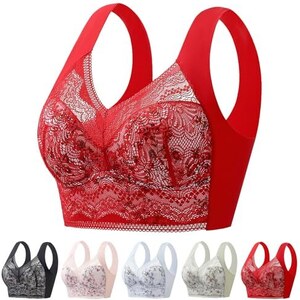 Reggiseno A Copertura Completa Coppa Morbida Da Donna Grande Canotta In - Foto 5