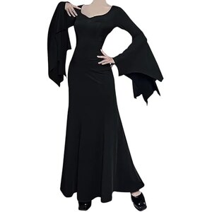 Abito Medievale Donna Rinascimentale - Vestito Steampunk Per Carnevale, Halloween O Feste A Tema - Foto 7