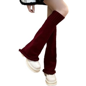 YELAIVP Scaldamuscoli Donna In Maglia Y2K: Stile Boho E Calore Vintage Per Le Tue Gambe - 3