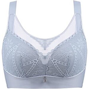 Reggiseno Senza Ferretto In Pizzo - Coppa Completa Taglie Forti