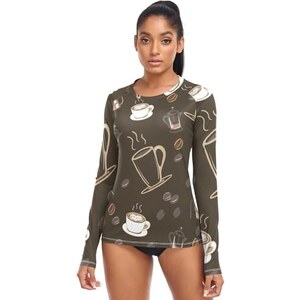 yeyity Caicia da donna UPF 50, protezione UV, a aniche lunghe, da