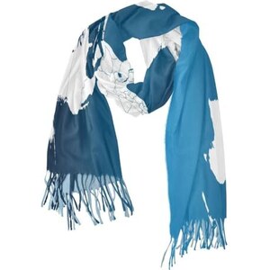 Basic Sense Sciarpa Unisex Con Note Musicali Stampate In Foglia D'oro - Foto 6